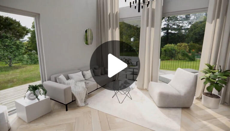 3D video render of the property